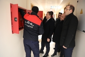 Ağrı GSB Tesislerinde Yangın Tedbirleri Denetimi Yapılıyor