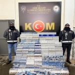 10 Bin Dörtyüz Kaçak Sigara Ele Geçirildi