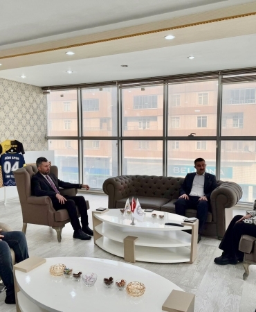 AK Parti Ağrı Milletvekili Kilerci ve İl Başkanı Yıldızdan Ticaret Borsasına Ziyaret