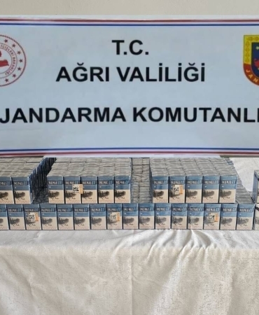 Gümrük Kaçağı 1390 Paket Sigara Ele Geçirildi