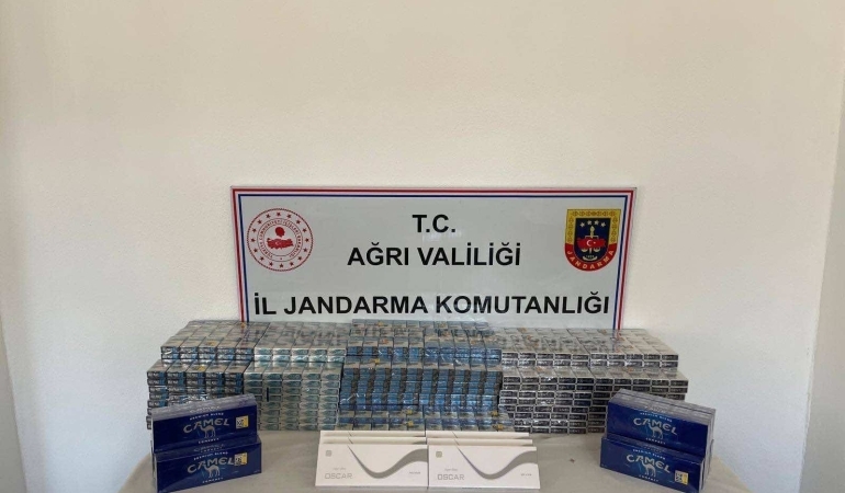 Yol Aramasında 3 Bin 500 Paket Kaçak Sigara Ele Geçirildi 