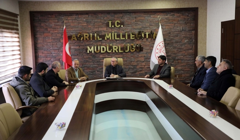 Ağrı’da Eğitime Destek İçin İş Birliği Toplantısı Düzenlendi