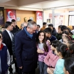 Ağrı Milli Eğitim Müdürü Kökrek, Selçuk Ortaokulunu ziyaret etti