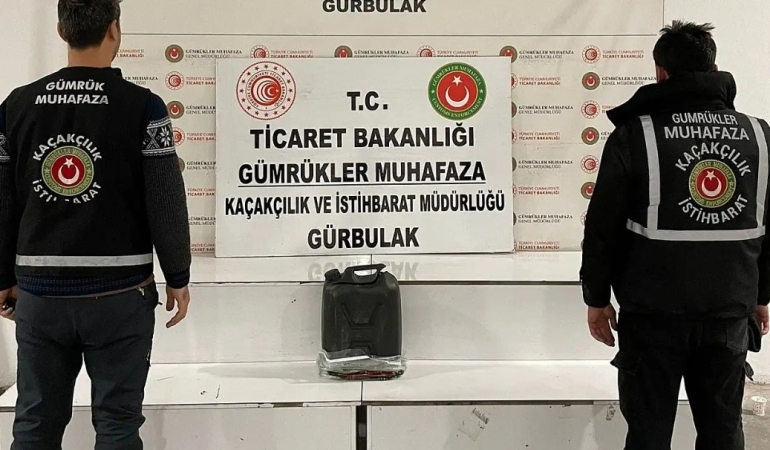 Gürbulak Gümrük Kapısında 13,5 Kilogram Metamfetamin Ele Geçirildi