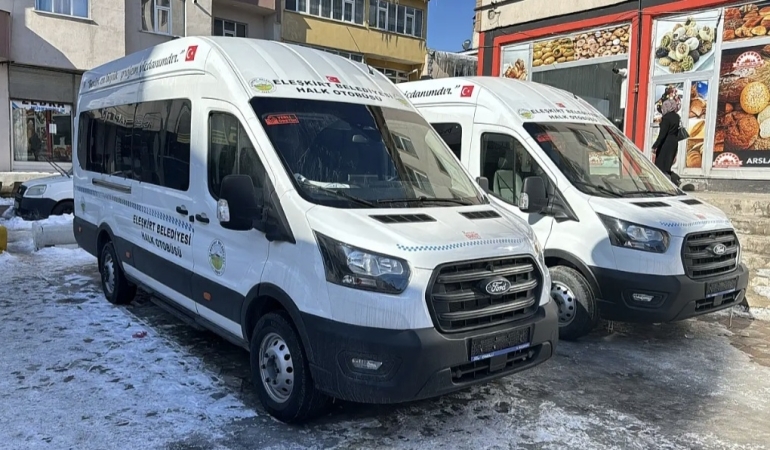 Eleşkirt’de Toplu Taşıma Sorunu Tarihe Karışıyor