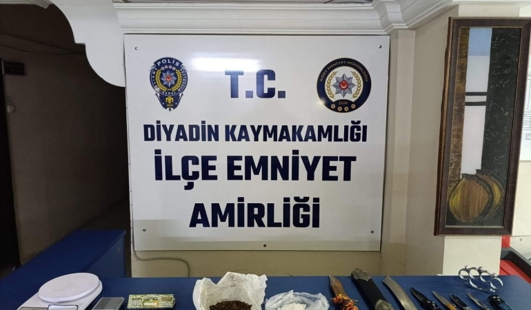 Diyadin’de Narkotik Operasyonu!