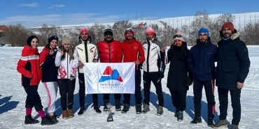 AİÇÜ Kayak Takımından Kış Oyunlarında Türkiye Derecesi