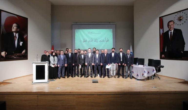 AİÇÜ’de Hafızlık ve Kur’an-ı Kerim’i Güzel Okuma Yarışması Düzenlendi