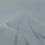 Kar ve Tipi Kağızman Ağrı Kara Yolunu Trafiğe Kapadı