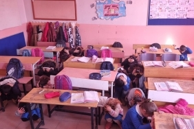 Okullarda Deprem Tatbikatı