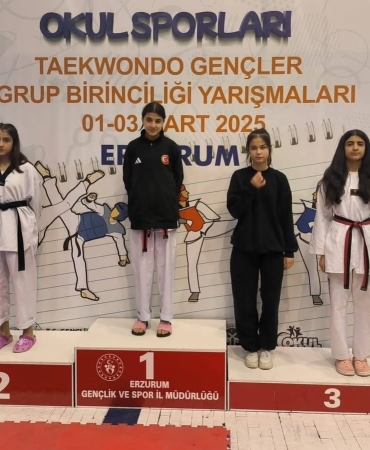 Berfin Işık Taekwondoda Türkiye Üçüncüsü Oldu