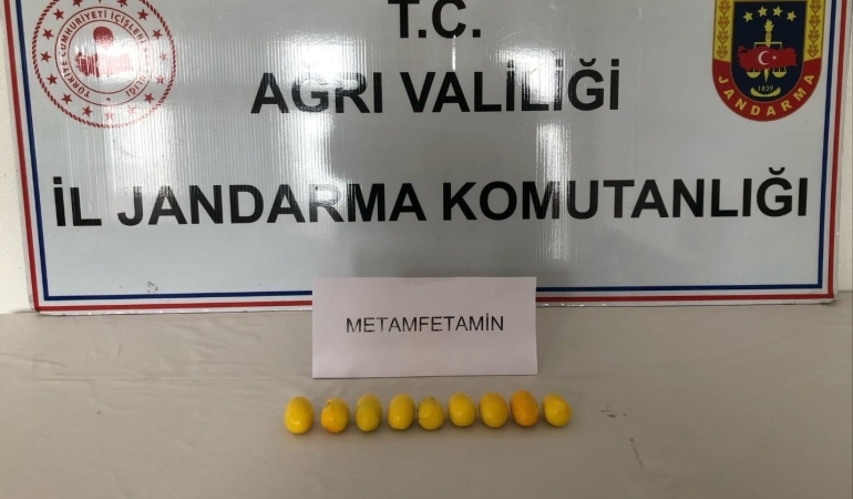 Yabancı Şahsın Üstünden 260 Gram Metamfetamin Ele Geçirildi