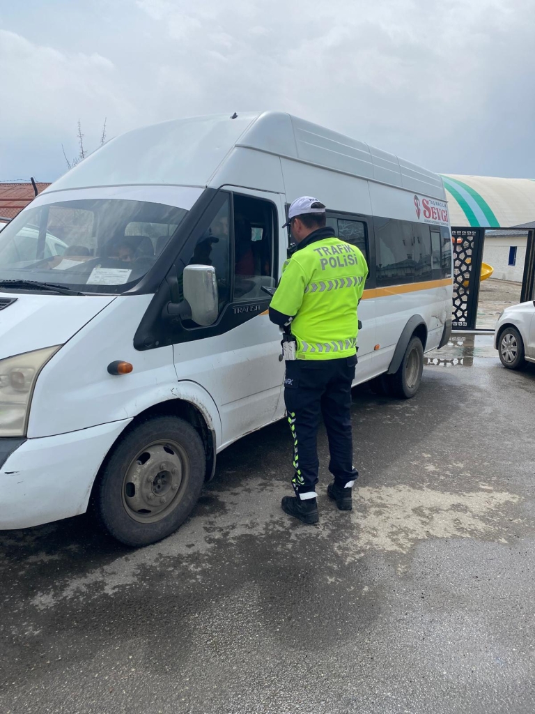 Ağrıda 114 Okul Servisi Denetlendi