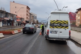 Ağrıda 114 Okul Servisi Denetlendi