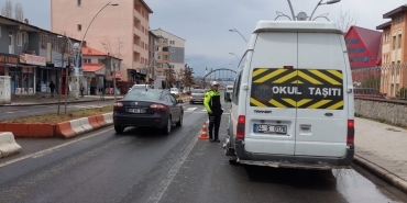 Ağrı’da 114 Okul Servisi Denetlendi