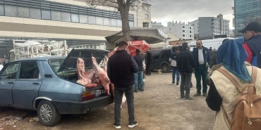 Doğubayazıt’ta Açıkta Satışı Yapılan 150 Kilogram Et İmha Edildi