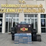 Doğubayazıt'ta 10 Bin Paket Kaçak Sigara Ele Geçirildi