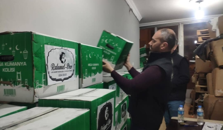 Ağrı Rahmet-Der, 3500 Aileye Ramazan Sevinci Yaşattı