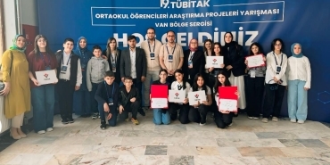 Ağrı’dan TÜBİTAK Yarışmasında Büyük Başarı