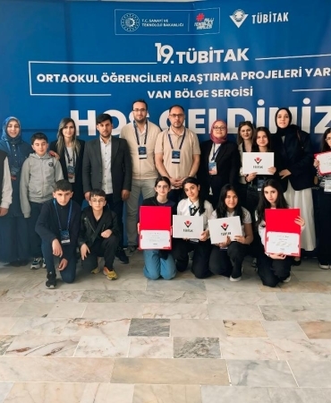 Ağrıdan TÜBİTAK Yarışmasında Büyük Başarı