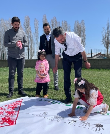 AK Parti Gençlik Kollarından Filistine Destek Umudu Boyuyoruz Etkinliği