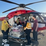 Prematüre Doğan Adar Bebek Ambulans Helikopterle Van’a Sevk Edildi