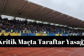 Kolibri Ağrı 1970 Spordan Deplasmanda Taraftar Yasağına Tepki