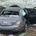 Nişan Merasimine Gelen Aile Kaza Yaptı