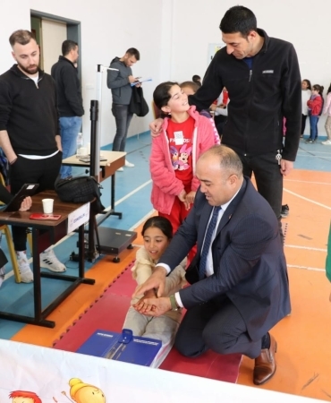 Patnosta Spor Yetenek Testiyle Minik Yıldızlar Keşfediliyor