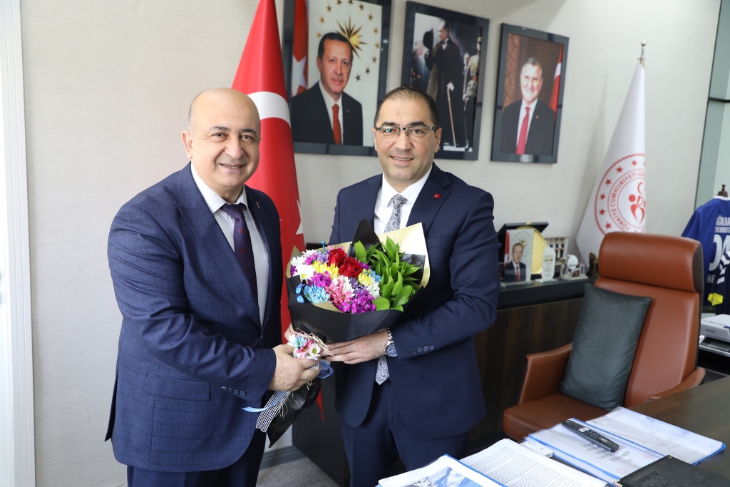 Karate Milli Takımından Çelebiyi Teşekkür Ziyareti