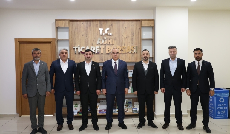 Vali Koç’dan Ticaret Borsasına İade-i Ziyaret