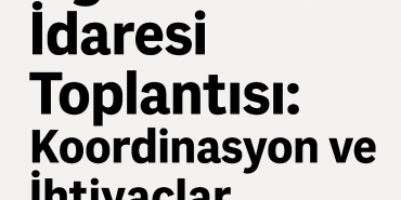 Ağrı İl Özel İdaresi Toplantısı