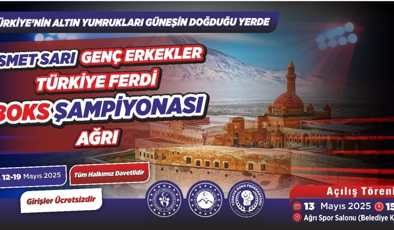 Ağrı, Türkiye Boks Şampiyonası’na Ev Sahipliği Yapacak