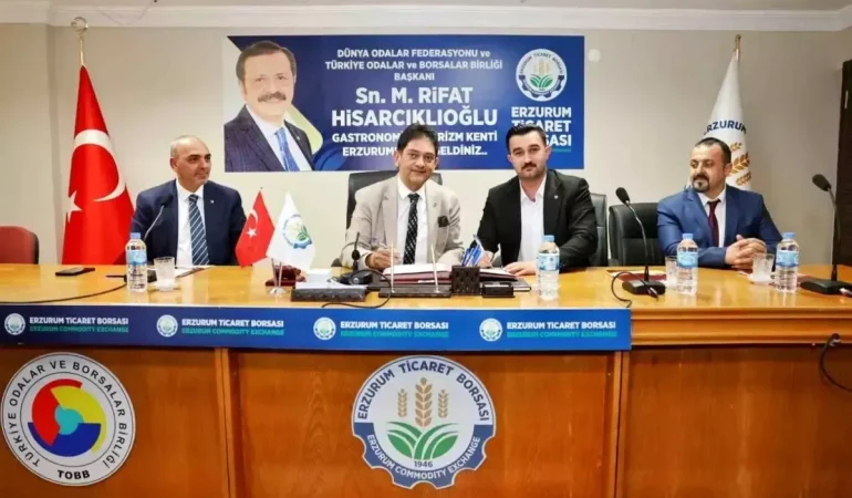 Ağrı Erzurum Borsa İş Birliği: Kardeş Borsa Protokolü