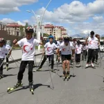 Ağrı 19 Mayıs: Gençlerin Coşkuyla Şehri Aydınlatması