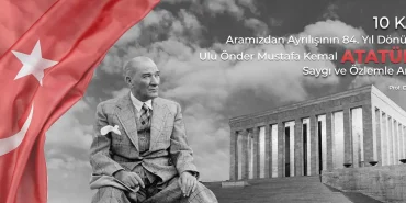 Atatürk'ü Anma Günü Ağrı'da Törenle Kutlandı