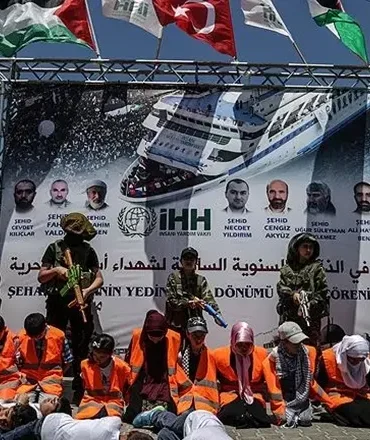 Mavi Marmara Şehitleri Unutulmadı Ağrıda Anma