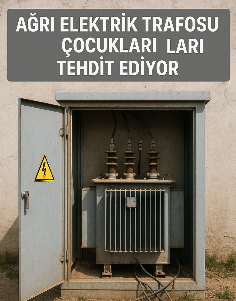 Ağrı Elektrik Trafosu Sorunu Çocukları Tehdit Ediyor