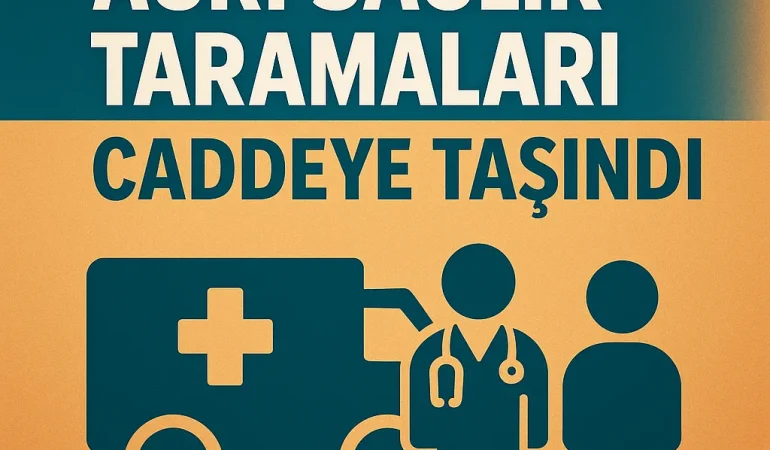 Ağrı Sağlık Taramaları Caddeye Taşındı