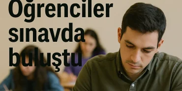 Ağrı YKS sınavı heyecanı Öğrenciler sınavda buluştu