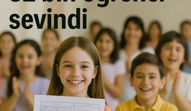 Doğubayazıt Karne Dağıtımı: 32 Bin Öğrenci Sevindi