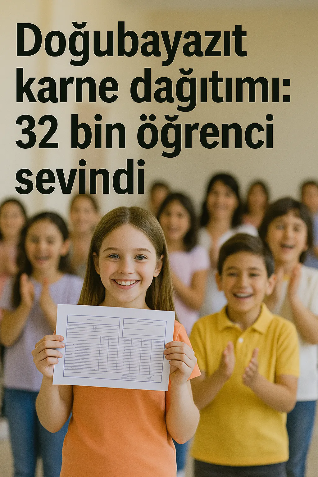 Doğubayazıt Karne Dağıtımı