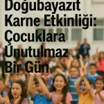 Doğubayazıt Karne Etkinliği Çocuklara Unutulmaz Bir Gün