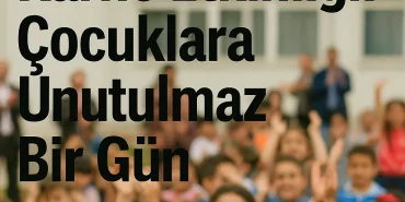 Doğubayazıt Karne Etkinliği Çocuklara Unutulmaz Bir Gün