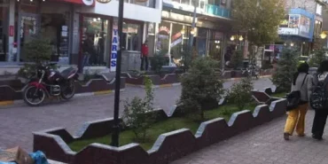 Doğubayazıt çarşı içi pasajda bayram yoğunluğu