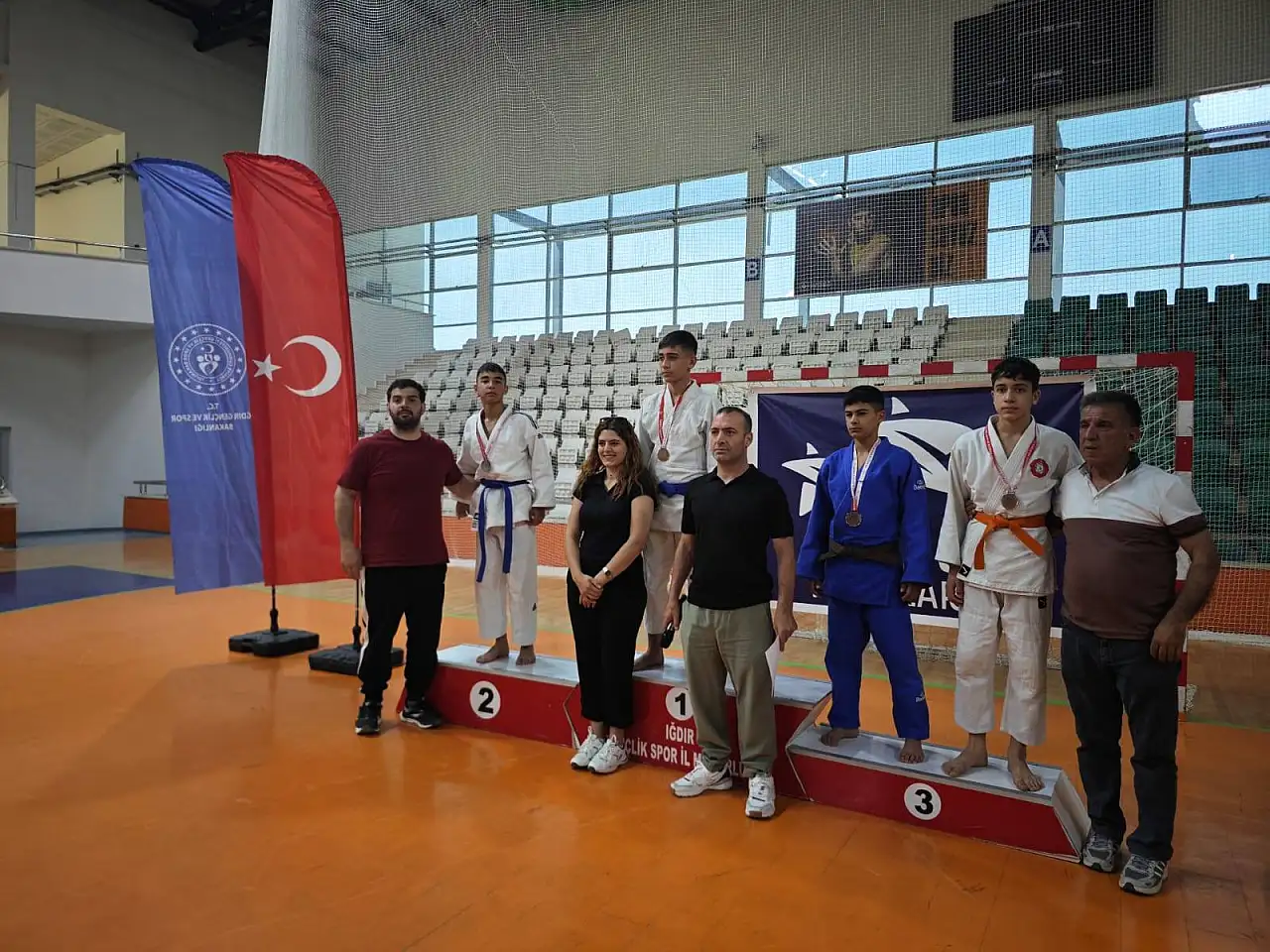 Ağrı Judocuları Iğdırdan Üç Madalya ile Döndü