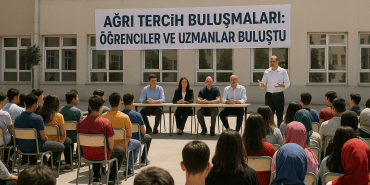 Ağrı Tercih Buluşmaları Öğrenciler ve Uzmanlar Buluştu