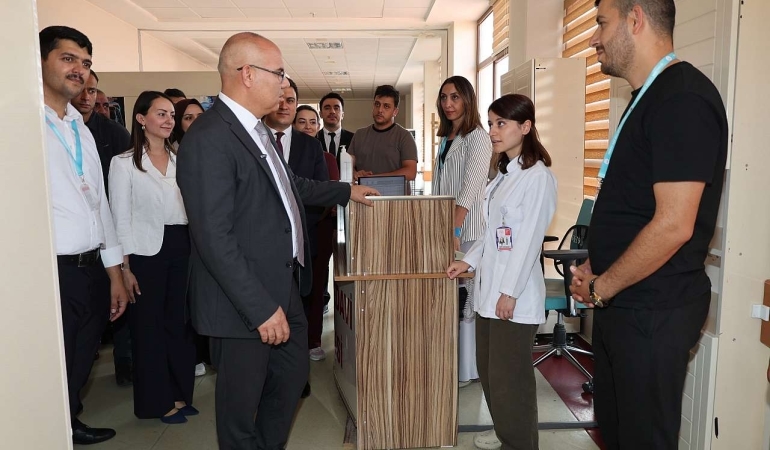 Ağrı Valisi Patnos Devlet Hastanesi’ni İnceledi