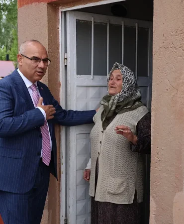 Neriman Vatan ile Vali Koçun Duygu Dolu Buluşması