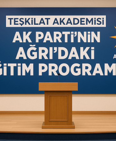 Teşkilat Akademisi AK Partinin Ağrıdaki Eğitim Programı